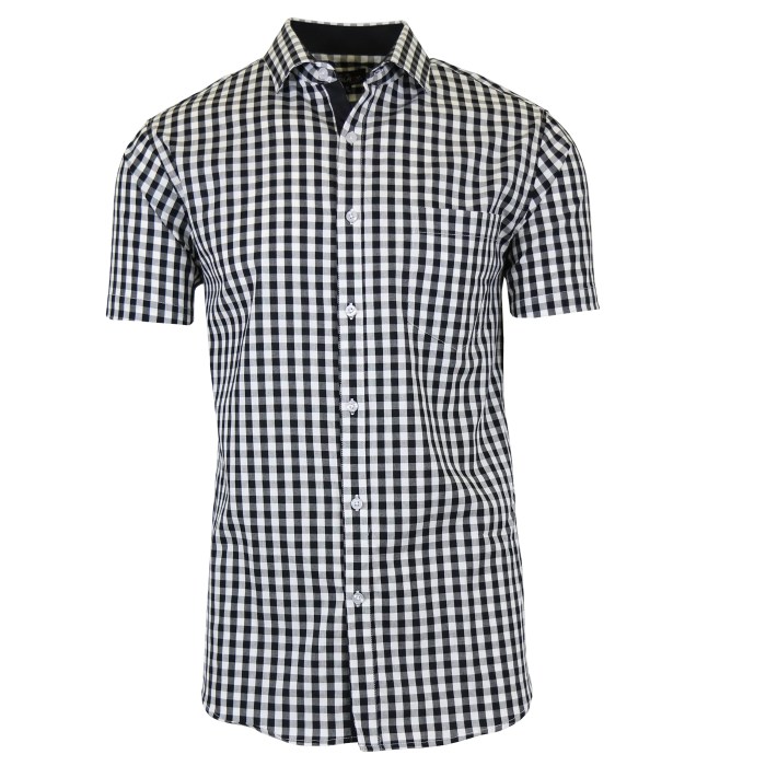 Short sleeve mens dress shirts