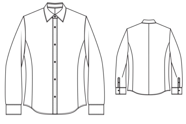 Mens dress shirt pattern