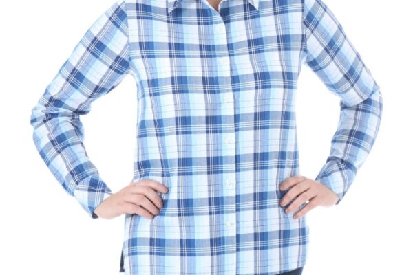 Plaid dress shirts women's