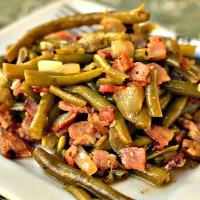 How to cook country style green beans