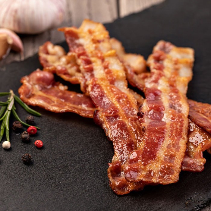 How to cook streaky bacon american style