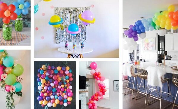 How to make birthday balloons decoration