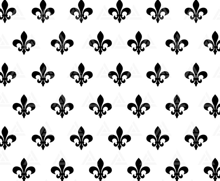 What decorating style is fleur de lis