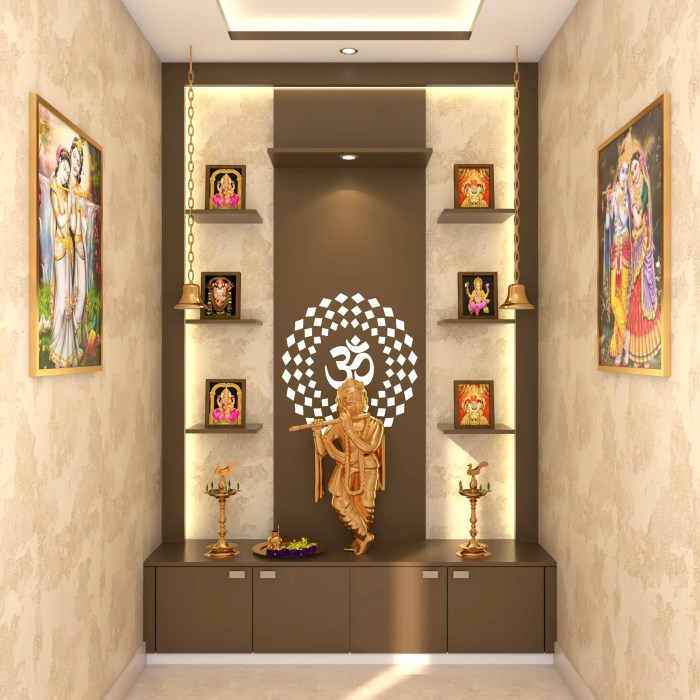 How to decorate puja room at home