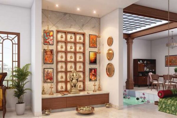 How to decorate puja room at home