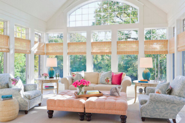 How to decorate windows with transoms